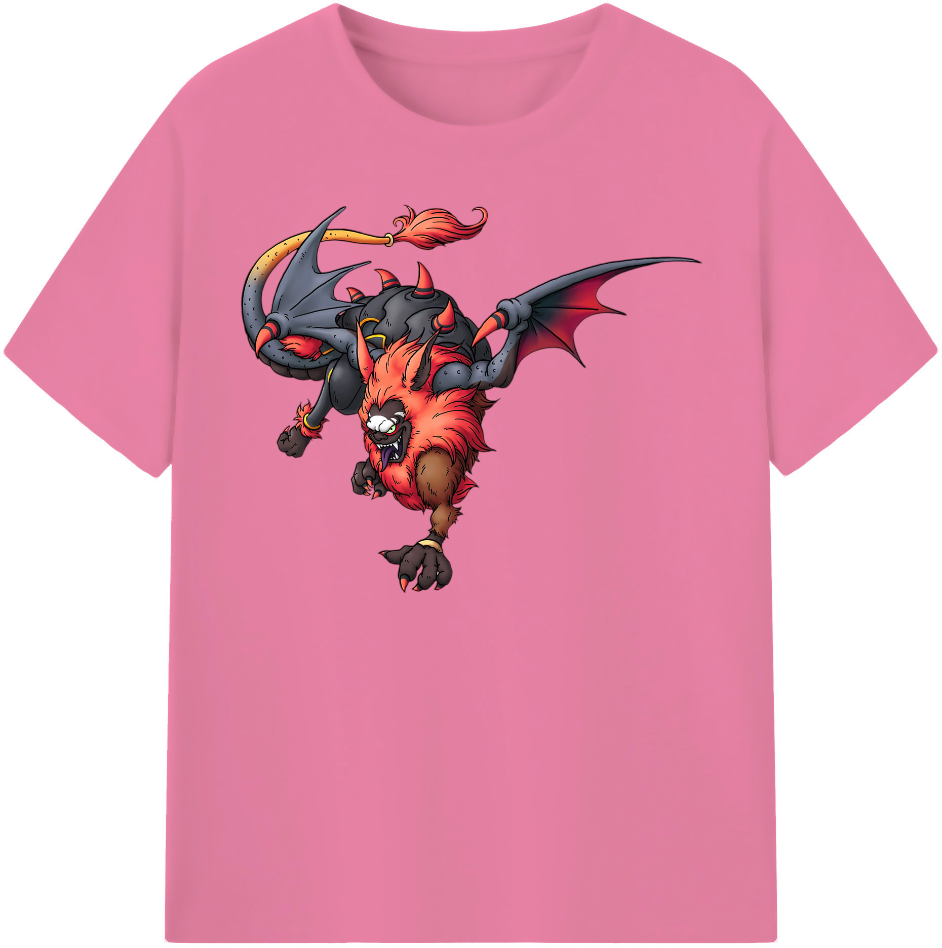 （画像用） ドラゴンクエスト Doragon Kuesuto Dragon Quest 綿100％半袖Tシャツ（フロントプリント）